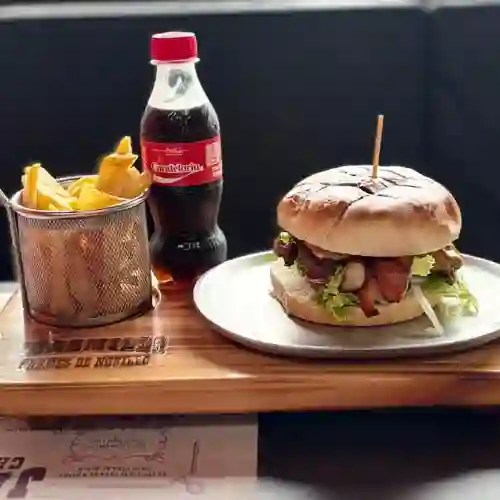 Combo Hamburguesa Carne de Res