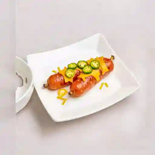 2 Chorizos Jalapeno- Queso Cheedar