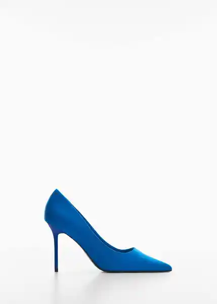 Zapatos Giround Azul Talla 36 Mujer Mango