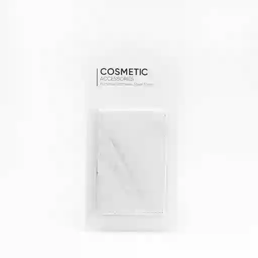 Miniso Espejo Portatil Rectangular Blanco - Serie Marmol