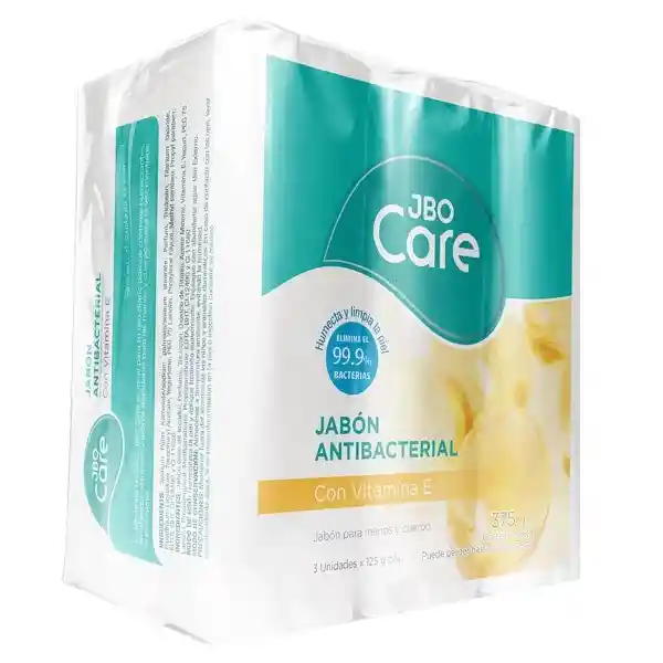 Jbo Jabón Care Antibacterial Vitamina e Manos Corporal