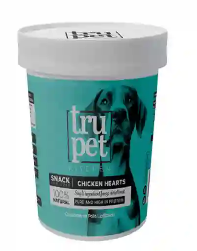 Trupet Snack Liofilizado Para Perros 100% Corazón de Pollo