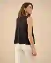Camisa Negro Puro Ultraoscuro Talla M 611G201 Esprit