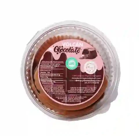 Volcán de chocolate mias