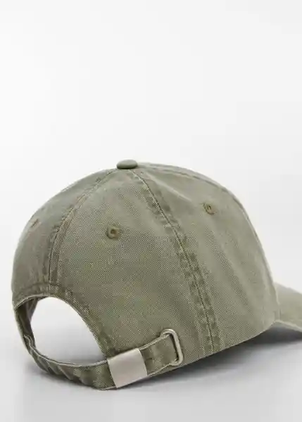 Gorra Quote6 Khaki Talla 99 Mujer Mango