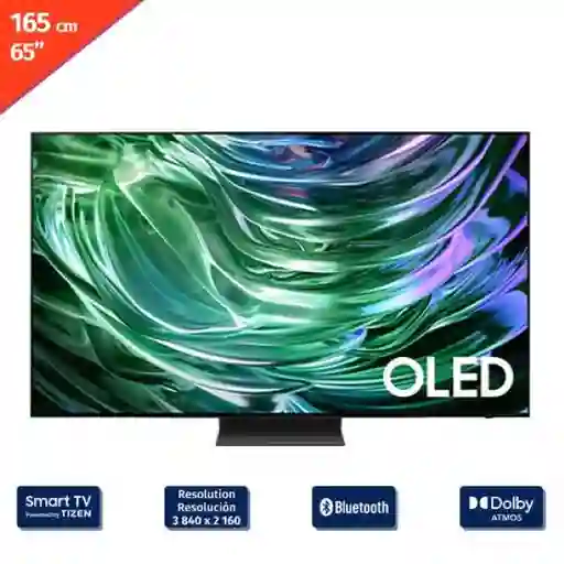 Samsung Televisor Smart 165 cm QLED 4K QN65S90DAEXZL