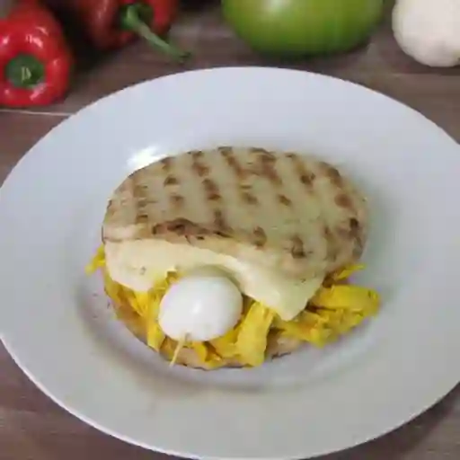 Arepa Rellena con Pollo