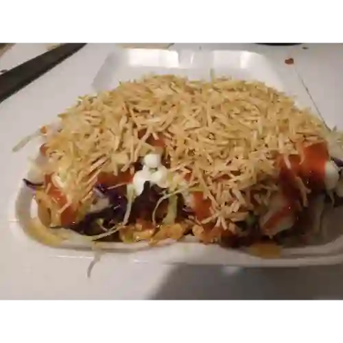 Salchipapas Sencilla