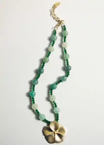 Collar Mariana Oro Talla 99 Mujer Mango