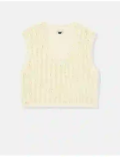 Suéter Tejido Mujer Amarillo Talla MEDIUM American Eagle