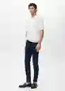 Jean Jude Blueblack Talla 42 Hombre Mango