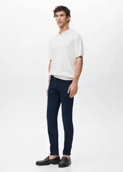 Jean Jude Blueblack Talla 42 Hombre Mango