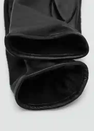 Guantes Beth Negro Talla S Mujer Mango