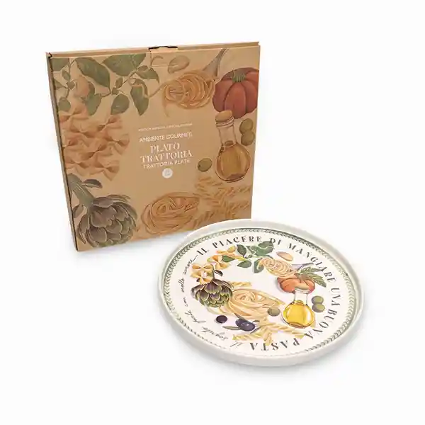 Plato Trattoria 30 cm Ambiente Gourmet