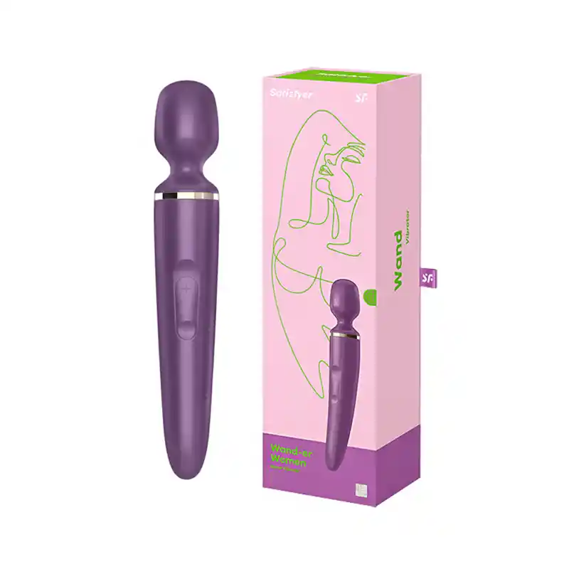 SATISFYER Vibrador Wand-Er Woman Mor