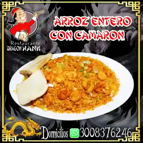 Entero Arroz con Camaron