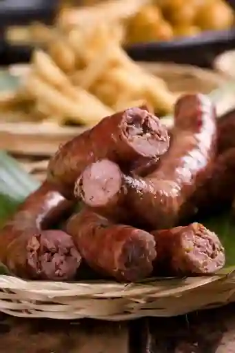Longaniza con Papa Criolla