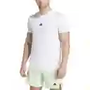 Adidas Camiseta D4t Tee Hombre Blanco M IS3808