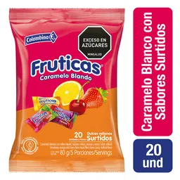 Fruticas Caramelo Blando Sabor Surtido 