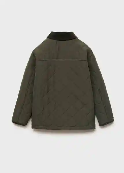Abrigo Anorak Husky Khaki Talla 10 Niños Mango