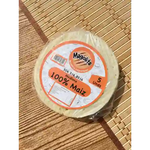 Arepa Mediana Blanca