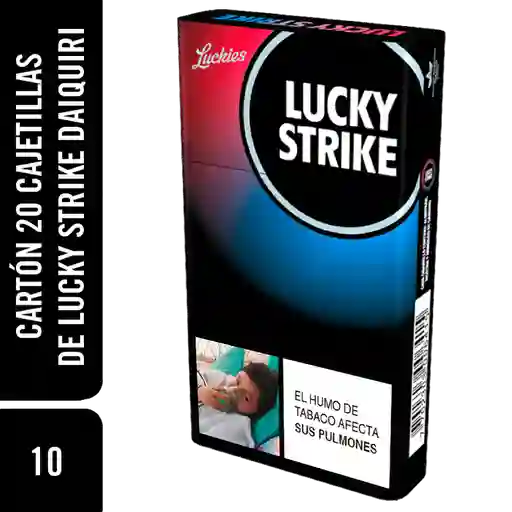 Lucky Strike Cigarrillos Cartón De Daiquiri X 10