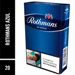 Rothmans Cigarrillos Azul 20'S