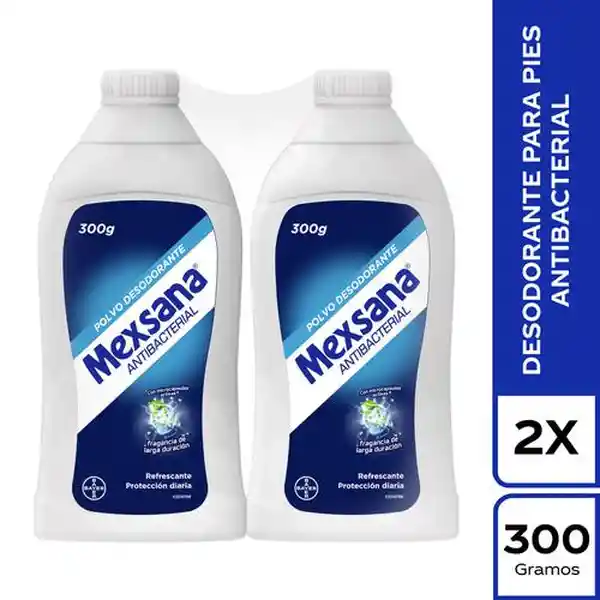 Mexsana Talco en Polvo Antibacterial