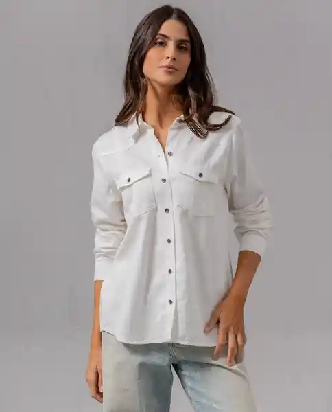 Camisa Mujer Crudo XL 210F010_CRU110104 Rifle