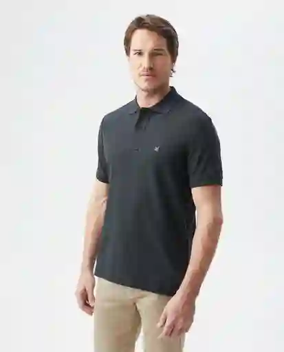 Camiseta Polo Masculino Negro Sombrio Ultraoscuro XS Chevignon