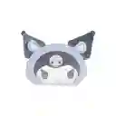 Cojín Con Forma de Cabeza Kuromi Serie Sanrio Miniso