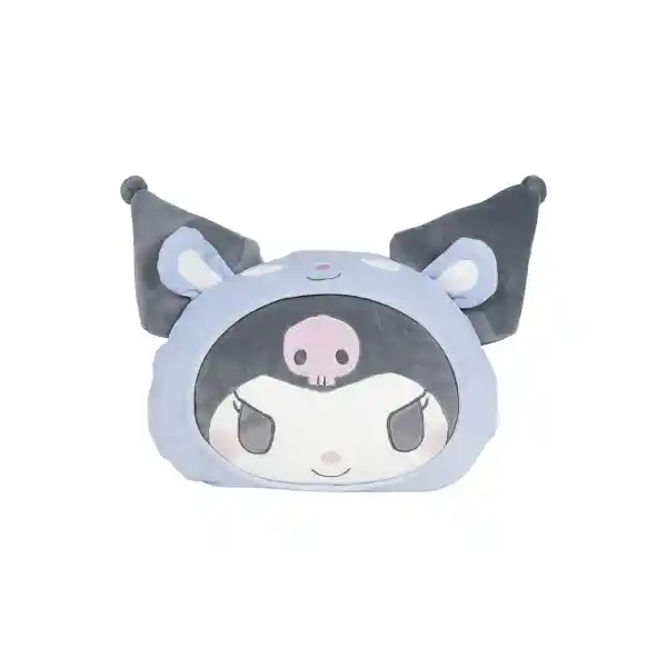 Cojín Con Forma de Cabeza Kuromi Serie Sanrio Miniso