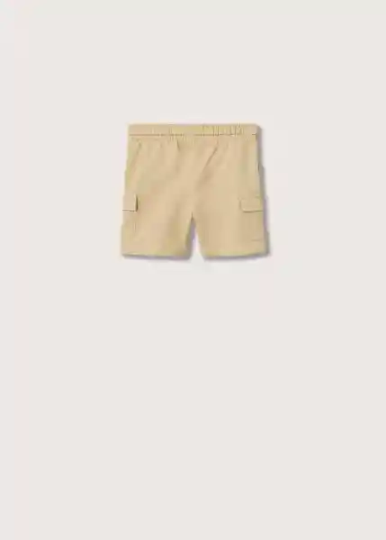 Bermudas Crowe Beige Talla 66 Niños Mango