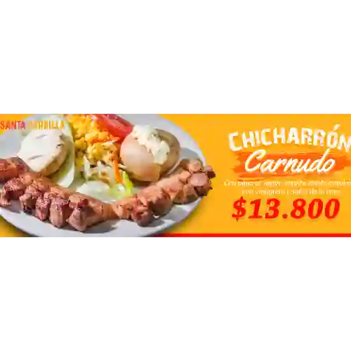 Chicharrón Carnudo
