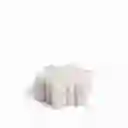 Set Porta Vaso Snowflake Mármol Ambiente Gourmet