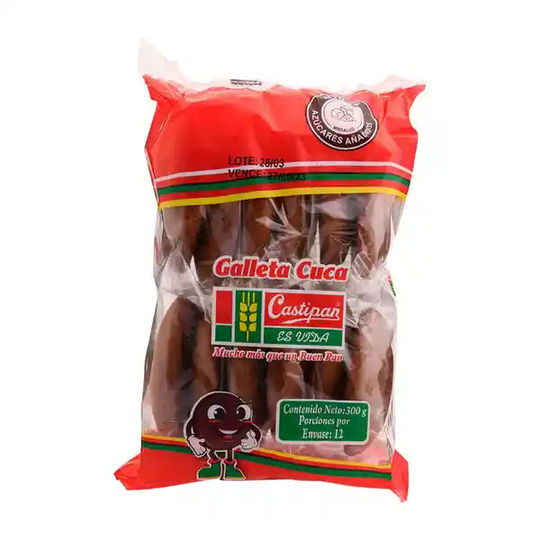 Castipan Galleta Cuca