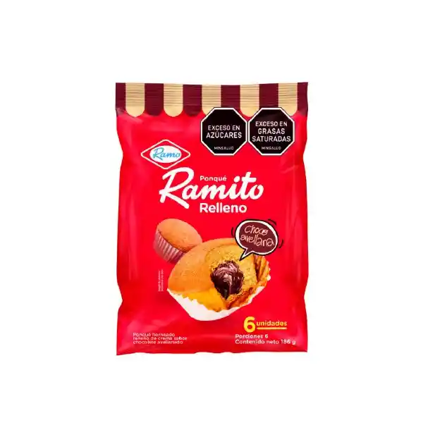 Ramito Relleno Pnq Indv Choco (6Undx31 g)