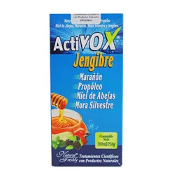 Activox Jarabe Jengibre X 180Ml