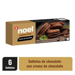 Noel Galletas Finas con Crema de Chocolate 