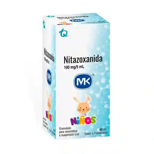 Nitazoxanida Mk (100 Mg / 5 Ml)