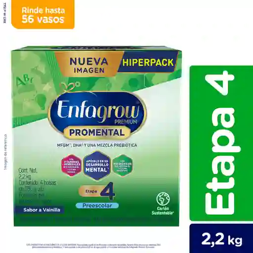 Alimento Lácteo Enfagrow Premium Promental Vainilla 4 2200 g
