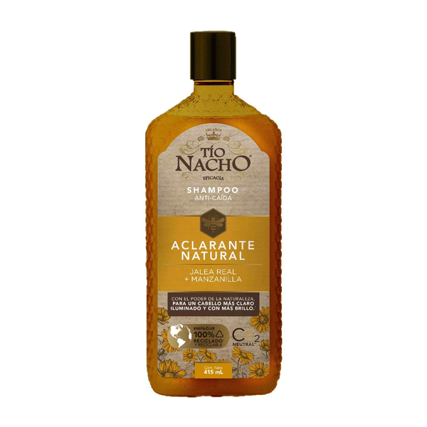 Tio Nacho Shampoo Aclarante Jalea Real y Manzanilla 415 ml