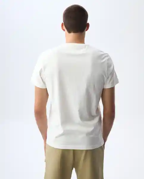 Camiseta Hombre Crudo Talla XXL 841G000_CRU110606 Americanino