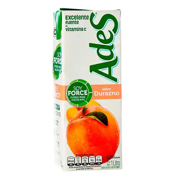 Ades Bebida de Soya Durazno