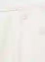 Jean Ona Off White Talla 34 Mujer Mango