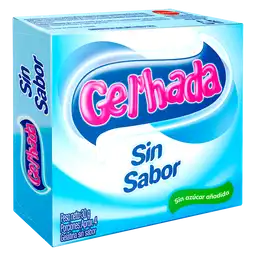 Gelatina Sin Sabor Gelhada x 30gr