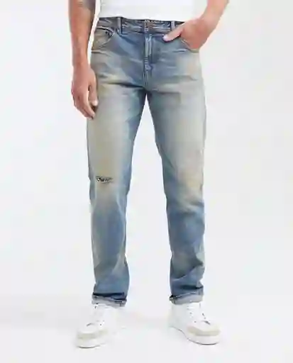 Jean Straight-Morrison Azul Francés Medio Talla 32/32 Chevignon