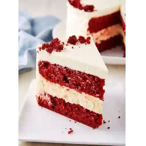 Porción de Torta Red Velvet