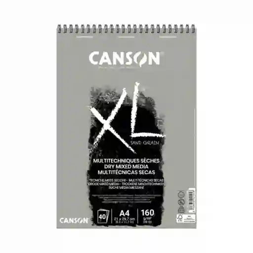 Canson Block XL Sand Grain Gris