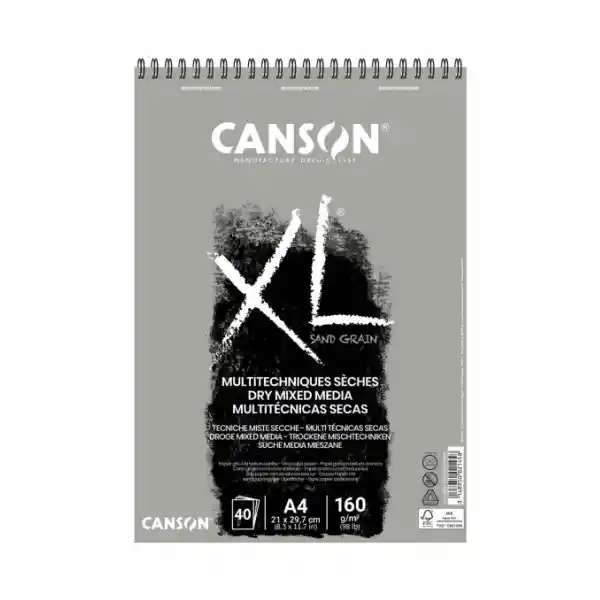 Canson Block XL Sand Grain Gris